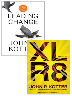 cover image of Kotter on Accelerating Change (2 Books)